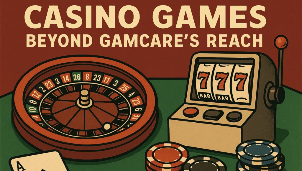 Casino Games Beyond GamCare's Reach