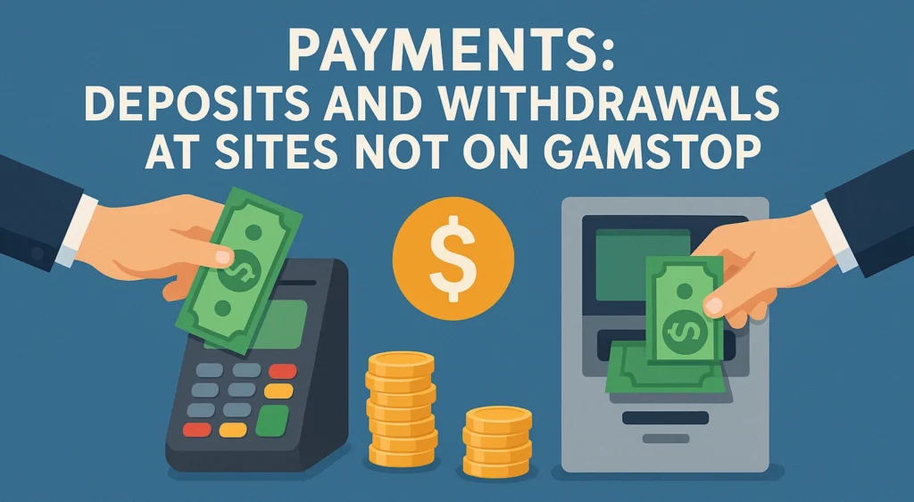 Deposits and Withdrawals at Sites not on Gamcare