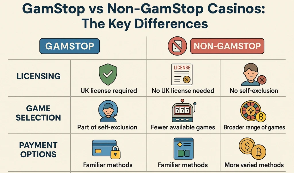 GamStop vs Non-GamStop Casinos The Key Differences