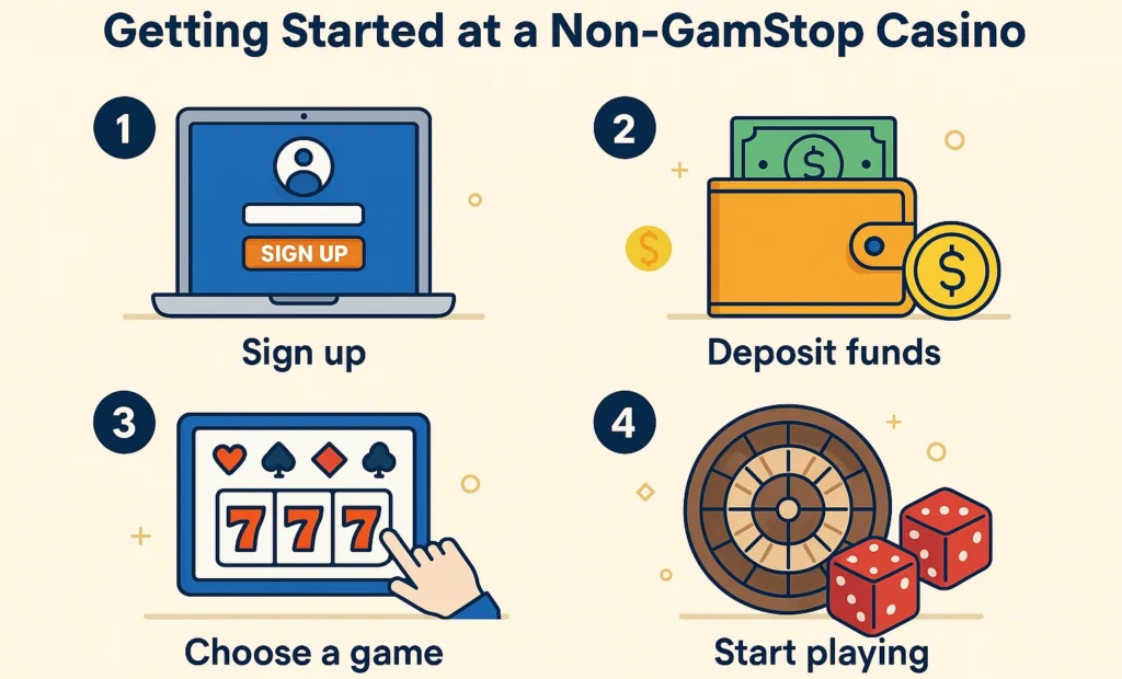 Getting Started at a Non-GamStop Casino