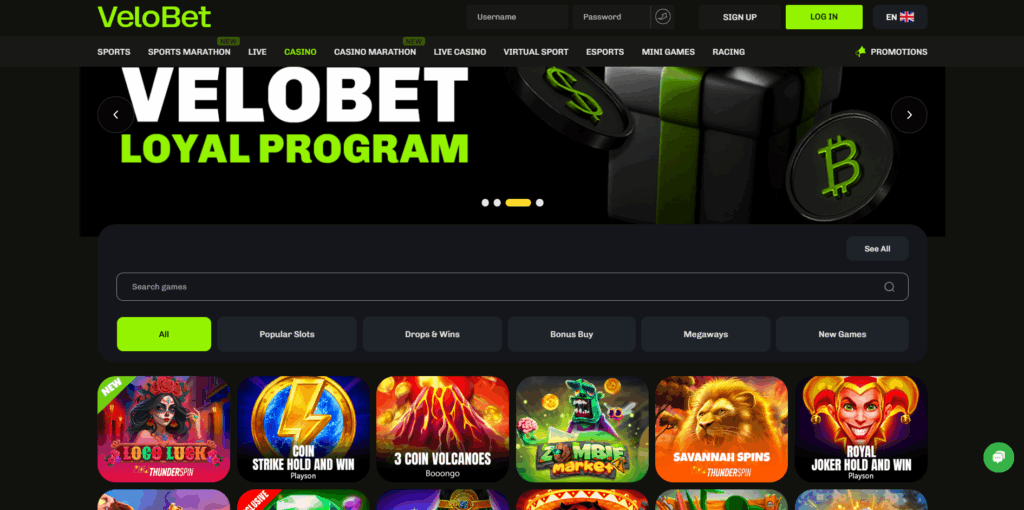 Velobet Casino